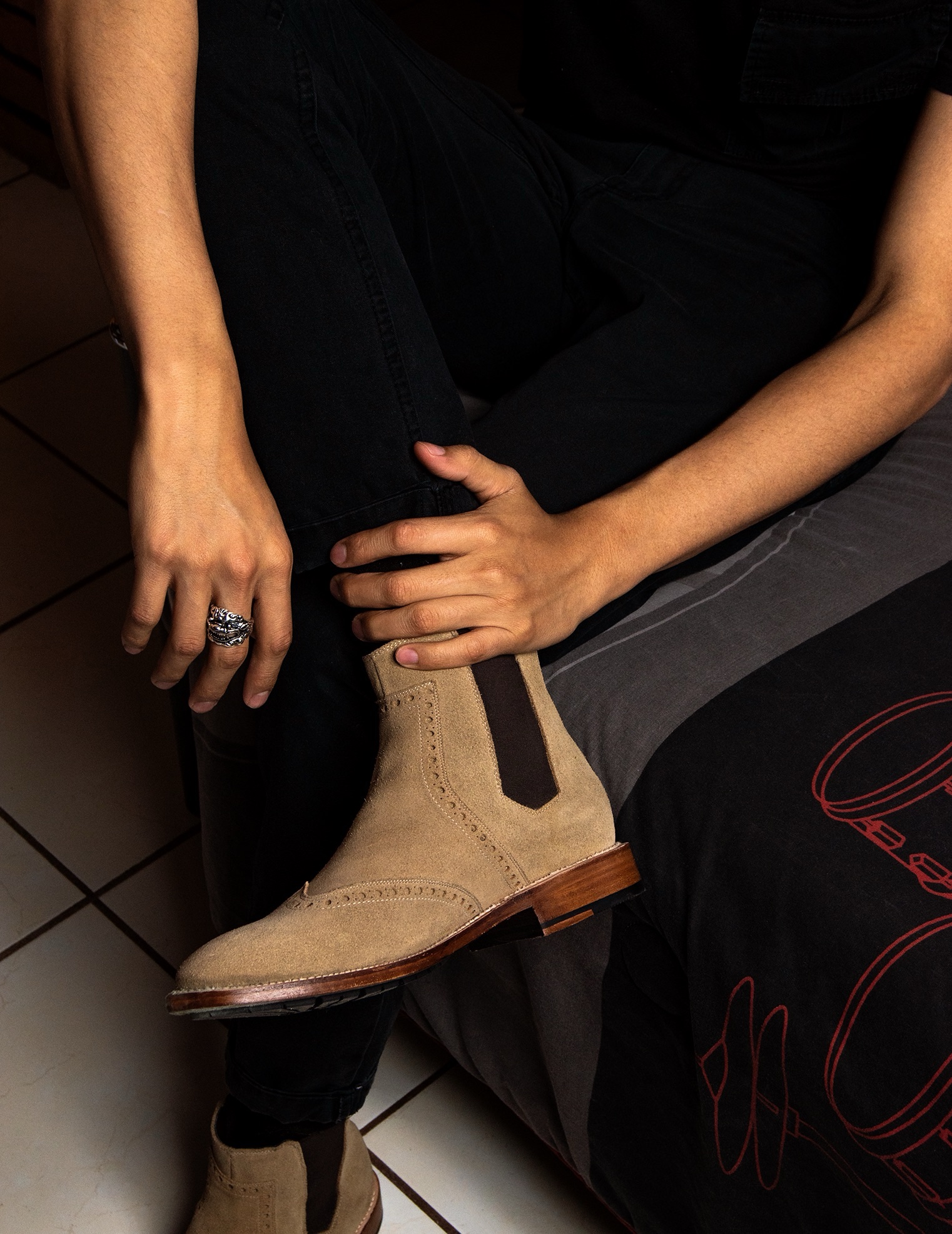 Carneiro sand suede - Image 6