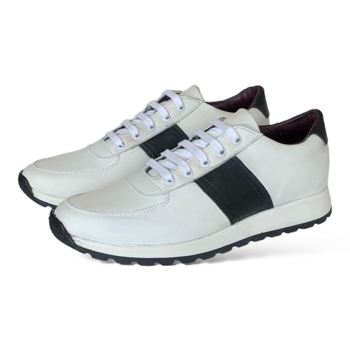 Sneaker Rocco piel white - Image 3